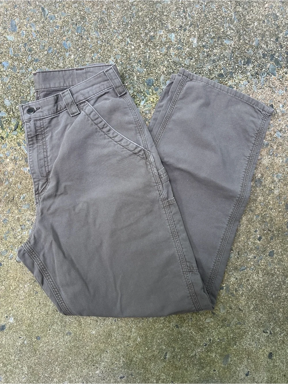 Vintage Carhartt Canvas Loose Fit Jeans - Mens Size 33x32